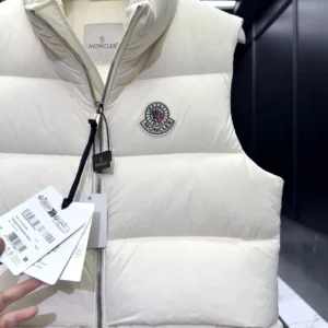 Replica Moncler Christopher Raxxy Vest Cream Quilted Reps - RepLuxe