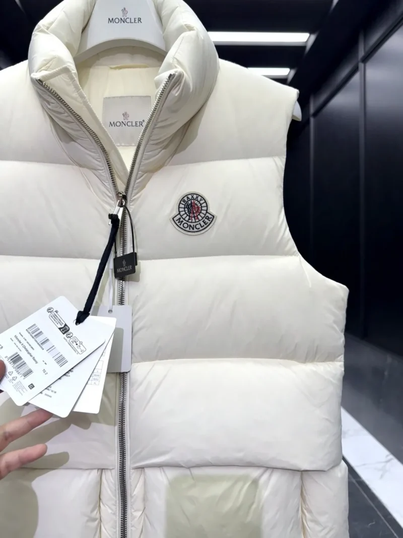 Replica Moncler Christopher Raxxy Vest Cream Quilted Reps - RepLuxe