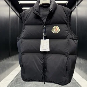 Replica Moncler Almaz Vest Black Puffer Style Reps - RepLuxe