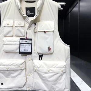 Replica Moncler Grenoble Tongass Vest Off White Reps - RepLuxe