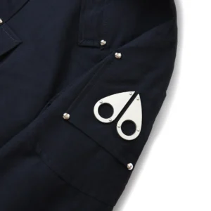 Replica Moose Knuckles Scissor 02 Navy Parka Reps - RepLuxe