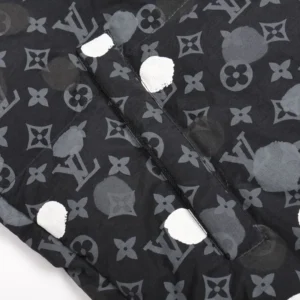 Replica Louis Vuitton Yayoi Kusama Polka Dot Jacket Black Reps - RepLuxe