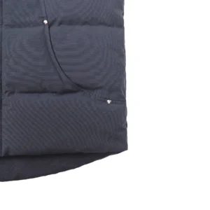 Replica Moose Knuckles Vest Grey Quilted Style Reps - RepLuxe