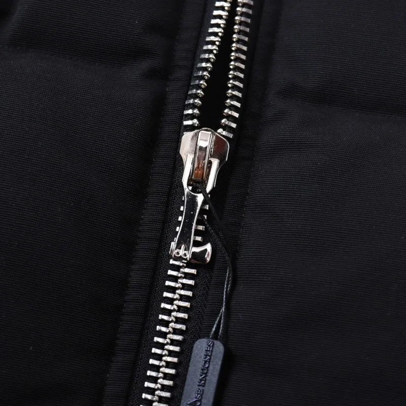 Replica Moose Knuckles Vest Black Quilted Style Reps - RepLuxe