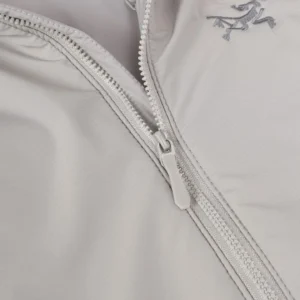 Replica Arcteryx Embroidered Vest Light Grey Sleeveless Reps - RepLuxe