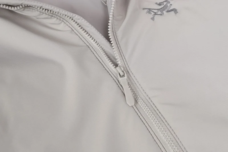 Replica Arcteryx Embroidered Vest Light Grey Sleeveless Reps - RepLuxe