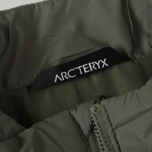 Replica Arcteryx Embroidery Vest Olive Green Style Reps - RepLuxe