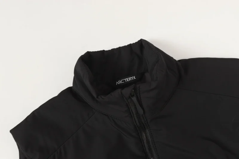 Replica Arcteryx Embroidered Vest Black Sleeveless Reps - RepLuxe