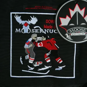 Replica Moose Knuckles Classic Bomber Jacket Black Reps - RepLuxe