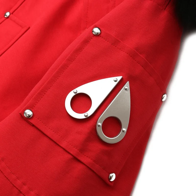 Replica Moose Knuckles Scissor 02 Red Jacket Reps - RepLuxe