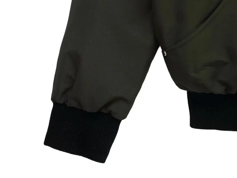 Replica Moose Knuckles Classic Bomber Jacket Olive Reps - RepLuxe