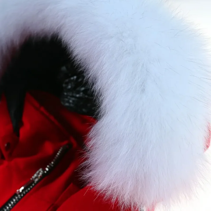 Replica Moose Knuckles Classic Bomber Jacket Red Reps - RepLuxe