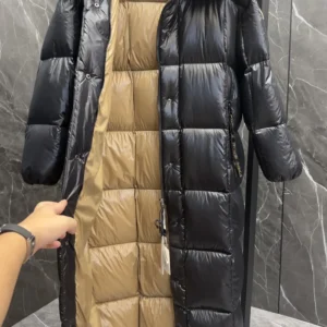 Replica Moncler Parnaiba Long Down Jacket Black Reps - RepLuxe