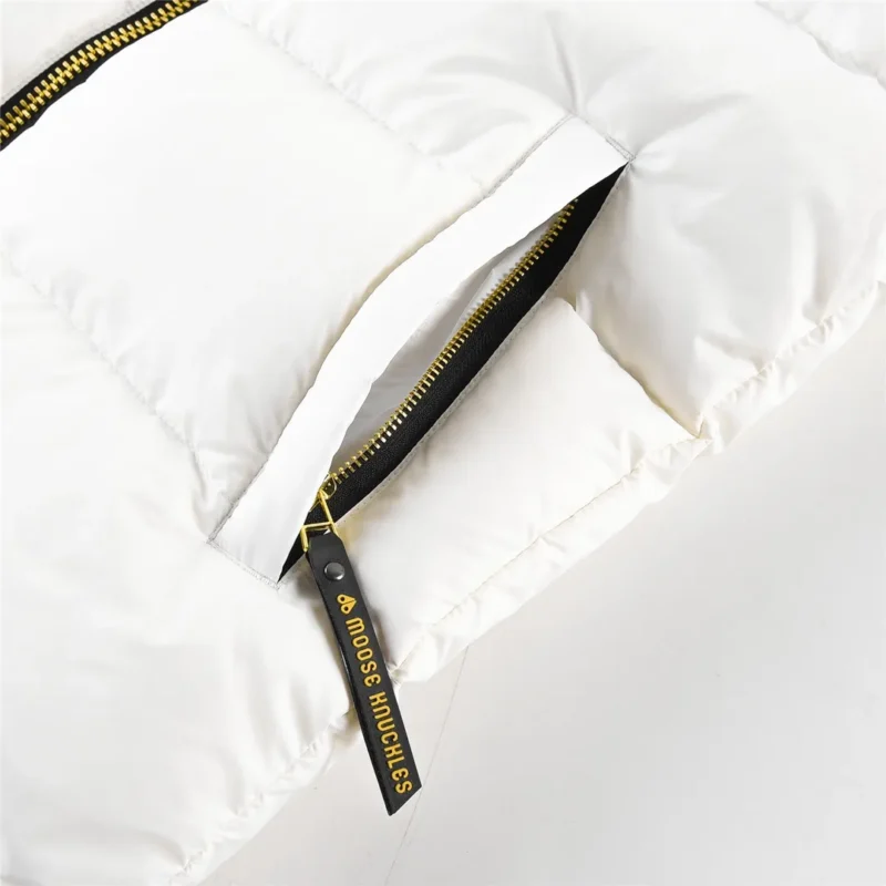 Replica Moose Knuckles Puffer Jacket White Style Reps - RepLuxe