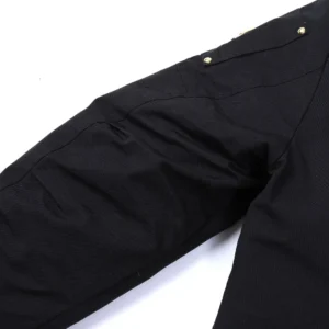 Replica Moose Knuckles 01 Gold Scissor Down Jacket Black Reps - RepLuxe