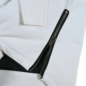 Replica Moose Knuckles Classic Aviator Jacket White Reps - RepLuxe