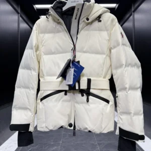 Replica Moncler Grenoble Tolima Down Jacket Ivory Short Reps - RepLuxe