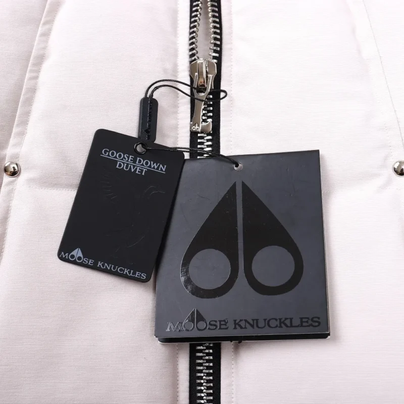 Replica Moose Knuckles Vest Off White Quilted Reps - RepLuxe