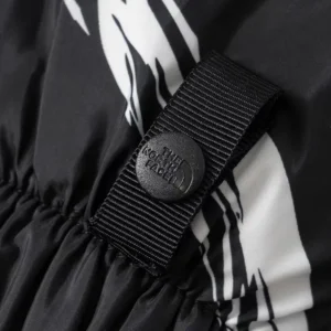 Replica The North Face Zebra Down Jacket BlackWhite Reps - RepLuxe