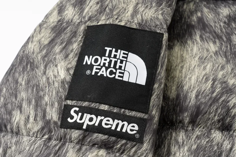 Replica Supreme x The North Face Camo Down Jacket Reps - RepLuxe
