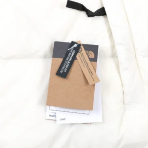 Replica The North Face 1996 Nuptse Vest White Black Reps - RepLuxe