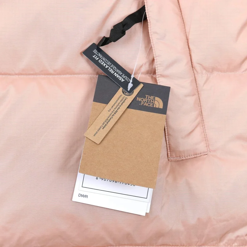 Replica The North Face 1996 Nuptse Vest Beige Black Reps - RepLuxe