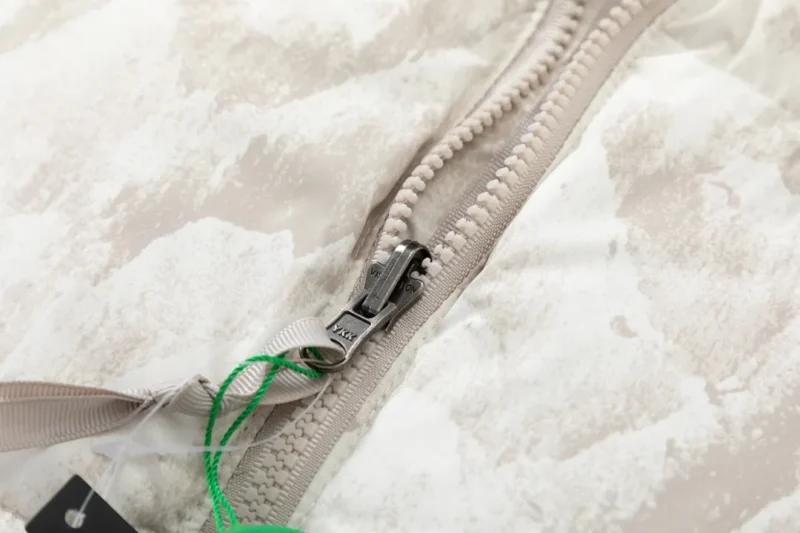 Replica The North Face 1996 Nuptse Zebra Vest White Reps - RepLuxe