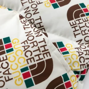 Replica THE NORTH FACE x GUCCI Down Vest White Reps - RepLuxe