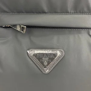 Replica Prada Re-Nylon Down Vest Grey Regular Fit Reps - RepLuxe