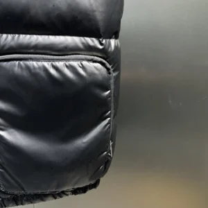 Replica Prada Down Vest Black Logo Style Reps - RepLuxe