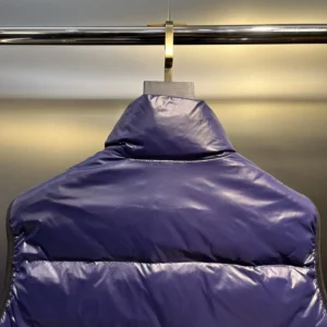 Replica Prada Minimalist Down Vest Blue Sleeveless Reps - RepLuxe