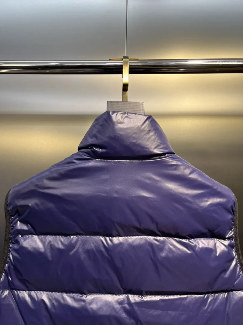 Replica Prada Minimalist Down Vest Blue Sleeveless Reps - RepLuxe