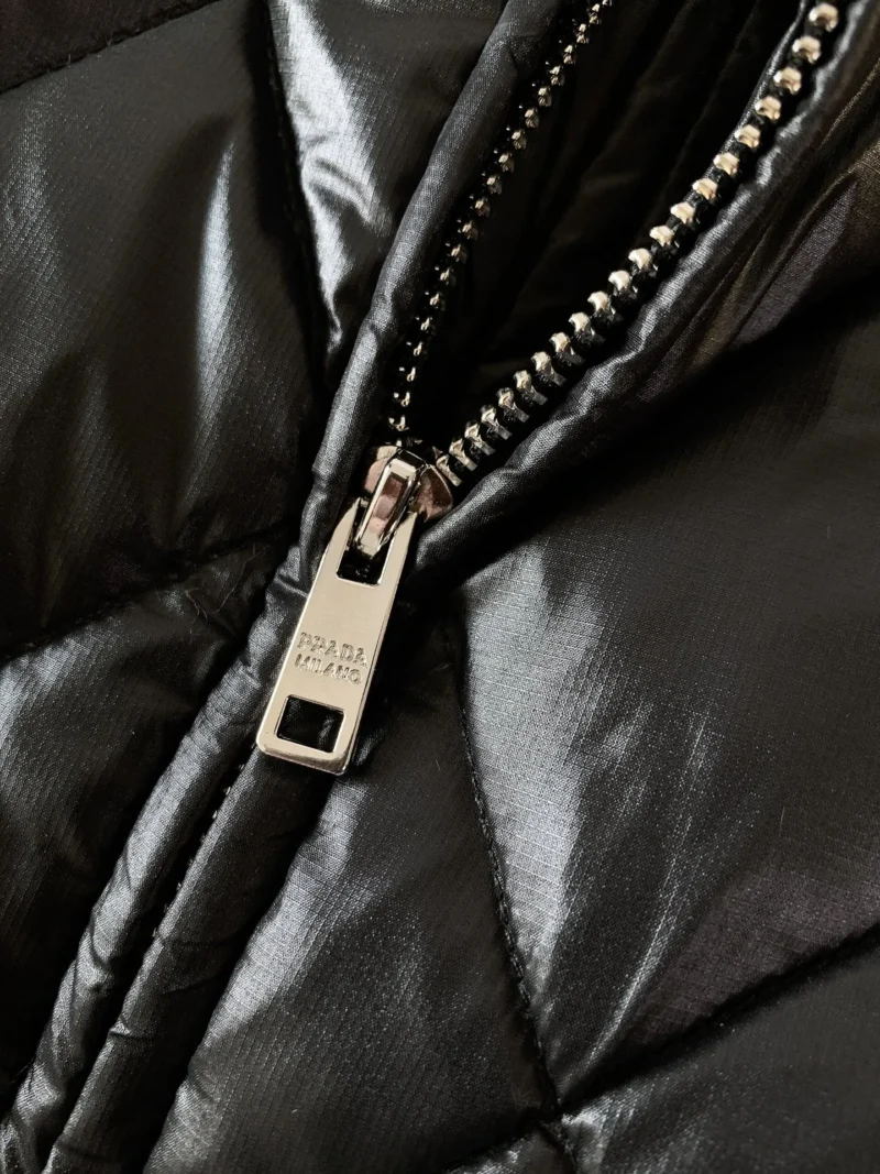 Replica Prada Quilted Down Vest Black Classic Reps - RepLuxe