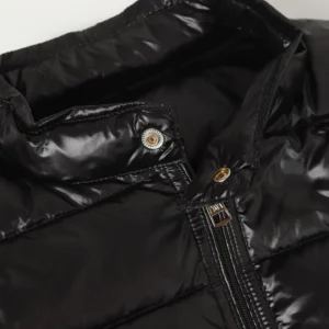 Replica Moncler Acorus Stand Collar Down Jacket Black Reps - RepLuxe