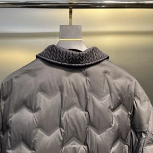 Replica Prada Quilted Down Jacket Black Collar Reps - RepLuxe