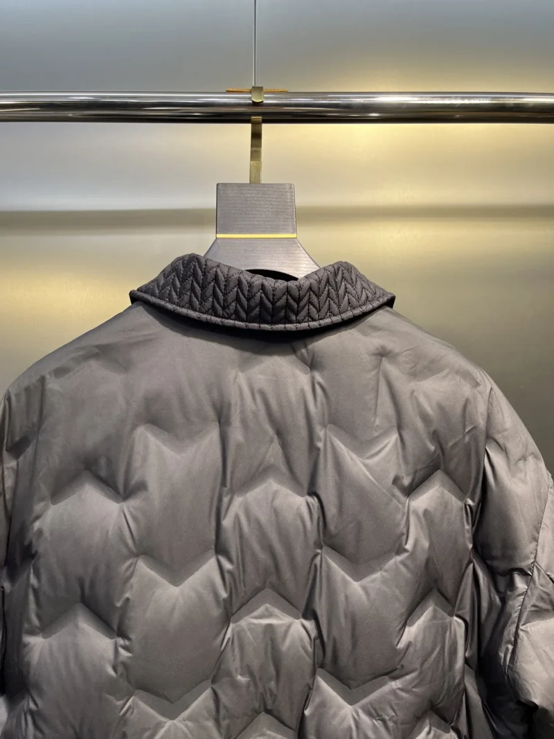 Replica Prada Quilted Down Jacket Black Collar Reps - RepLuxe