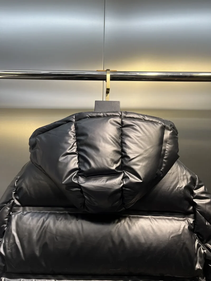 Replica Prada Down Jacket Black Hooded Puffer Reps - RepLuxe