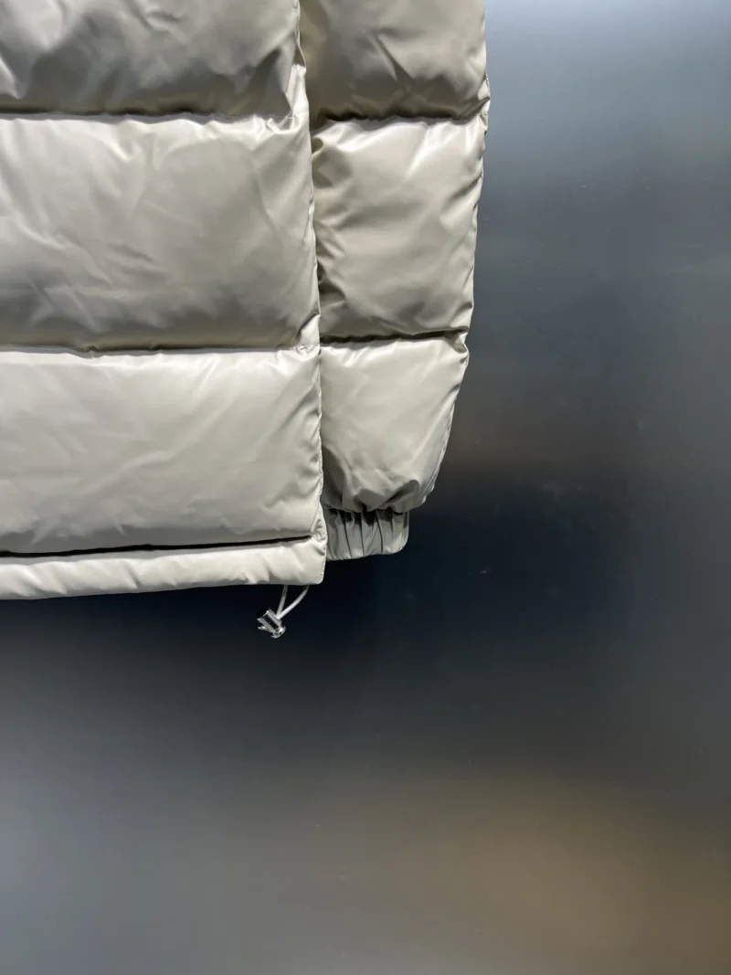 Replica Prada Minimalist Down Jacket Beige Hooded Reps - RepLuxe