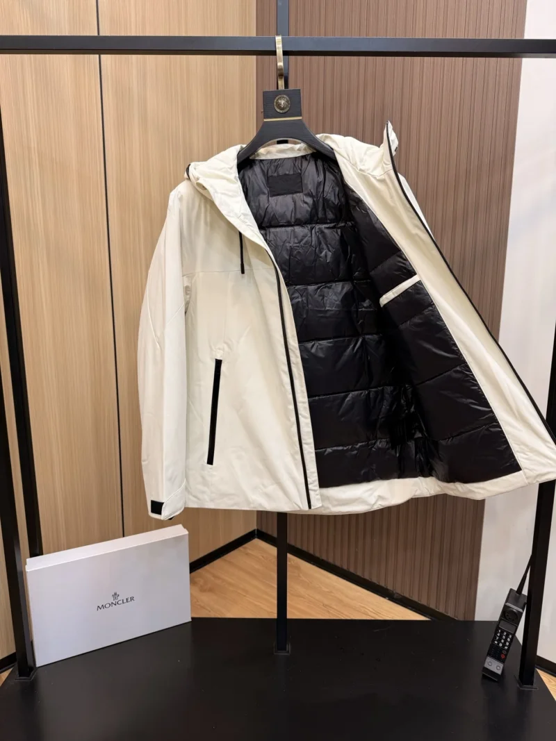 Replica Prada Down Jacket White Hooded Style Reps - RepLuxe