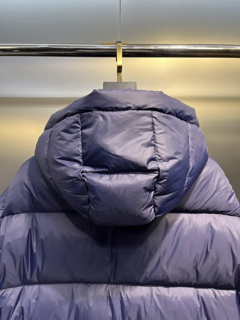 Replica Prada Down Jacket Hooded Blue Puffer Reps - RepLuxe