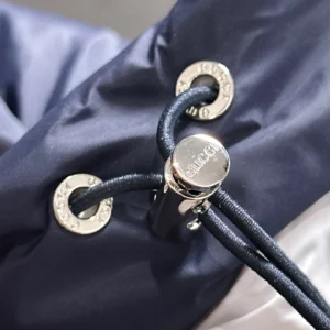 Replica Gucci Short Down Jacket Navy Blue Hooded Reps - RepLuxe