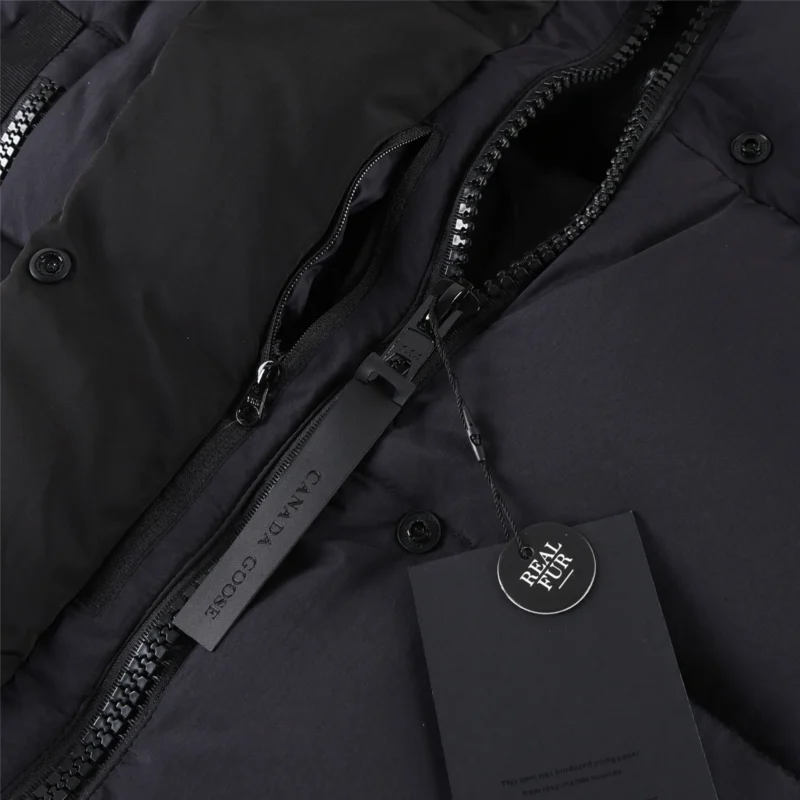 Replica Canada Goose Hybridge Black Down Parka Reps - RepLuxe