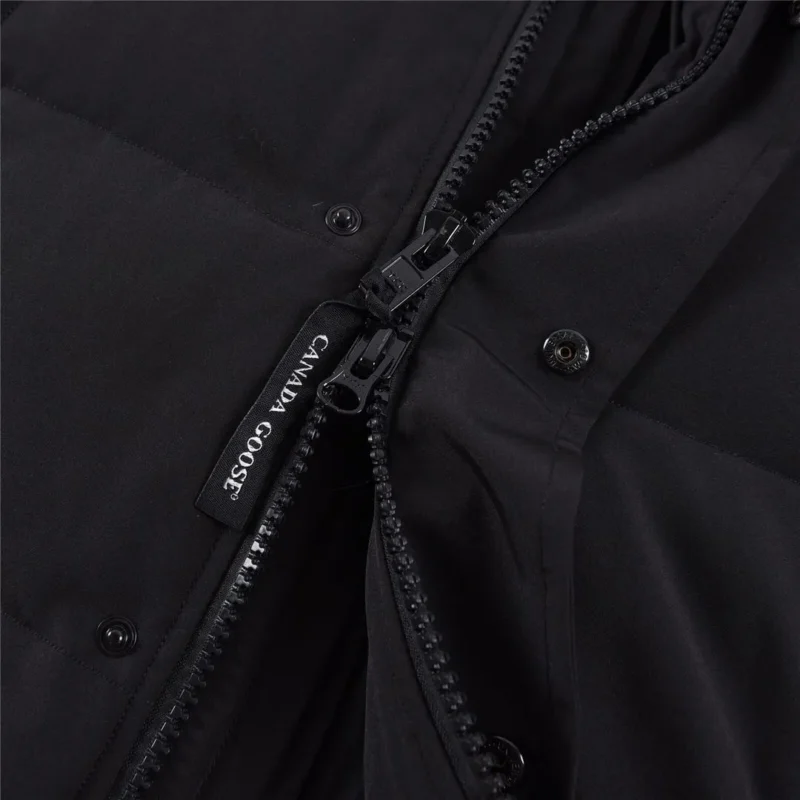 Replica Canada Goose Wyndham 388M Black Parka Reps - RepLuxe