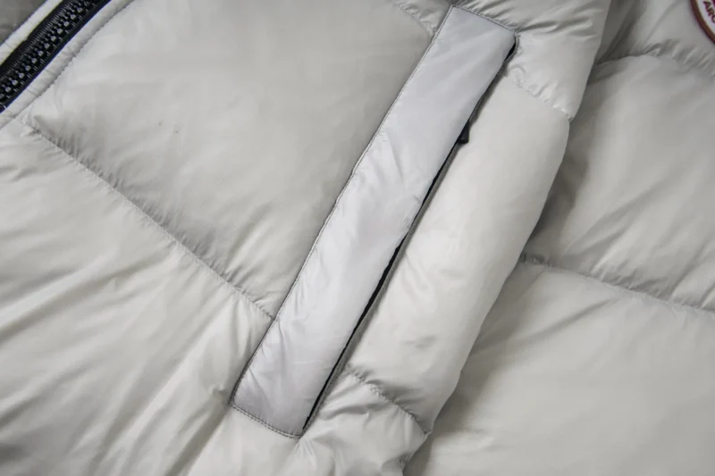 Replica Canada Goose Crofton G122 Light Grey Jacket Reps - RepLuxe