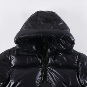 Replica Canada Goose Crofton Puffer Jacket Black Hooded Reps - RepLuxe