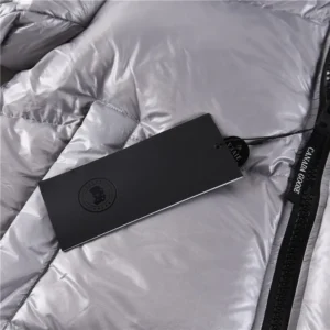 Replica Canada Goose Crofton Puffer Jacket Silver Reps - RepLuxe