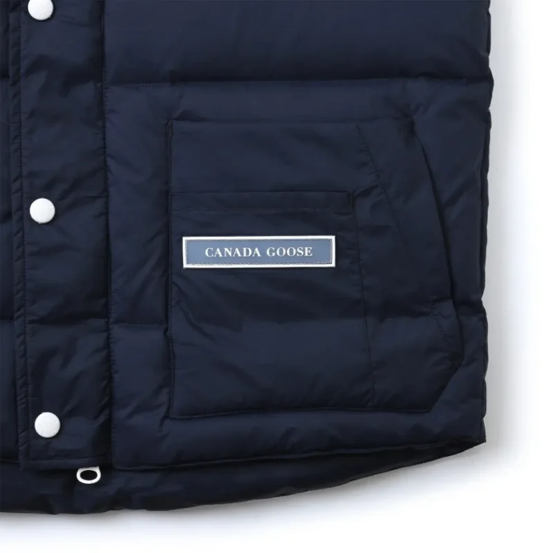 Replica Canada Goose Northern Lights Down Vest Navy Reps - RepLuxe