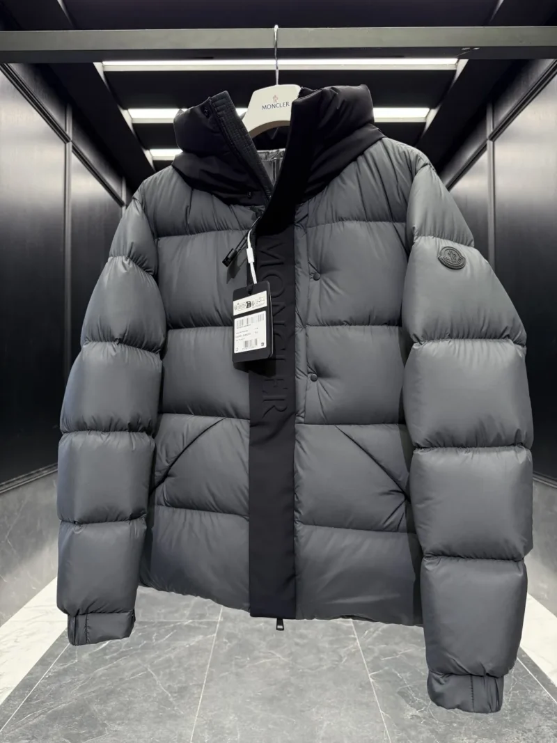 Replica Moncler Madeira Black Short Down Jacket Reps - RepLuxe