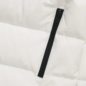 Replica Moose Knuckles Classic Pilot Down Jacket White Reps - RepLuxe