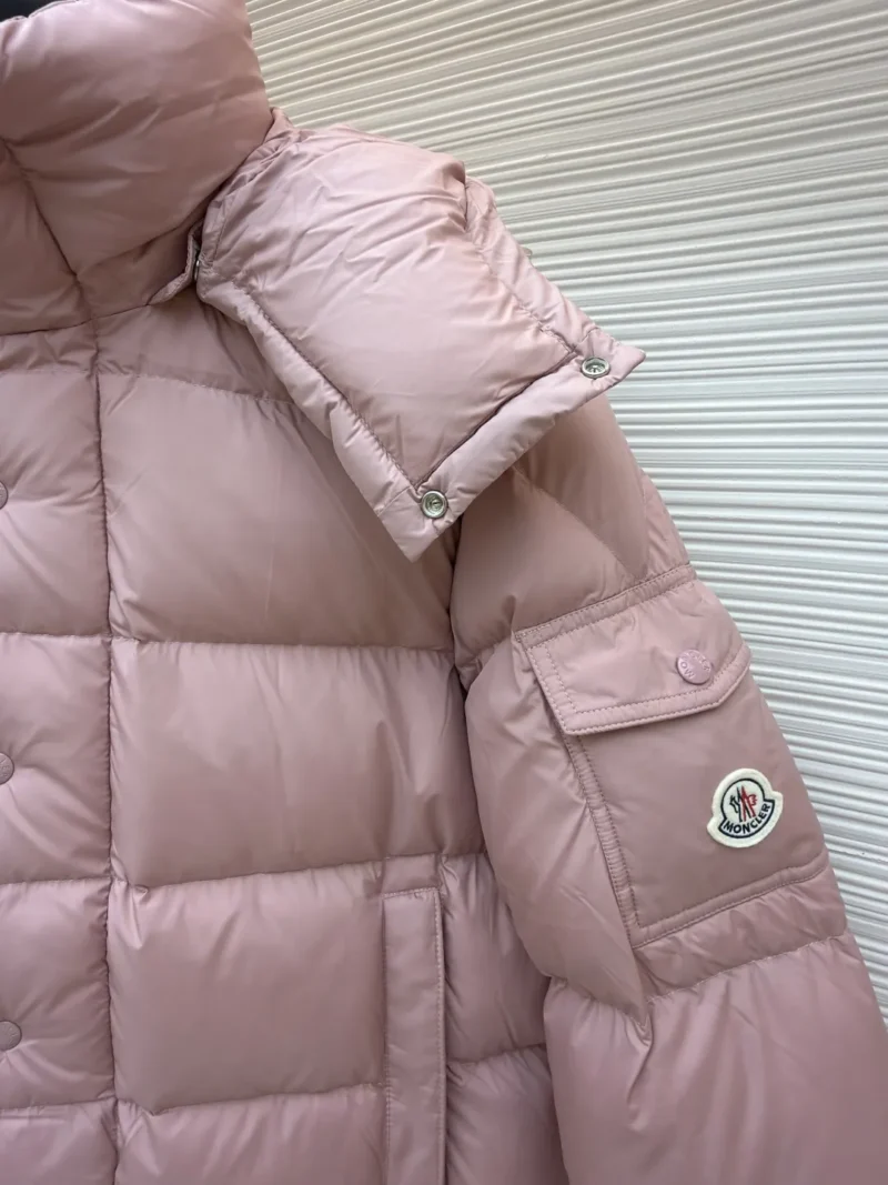 Replica Moncler Maya Down Jacket Pink Matte Style Reps - RepLuxe